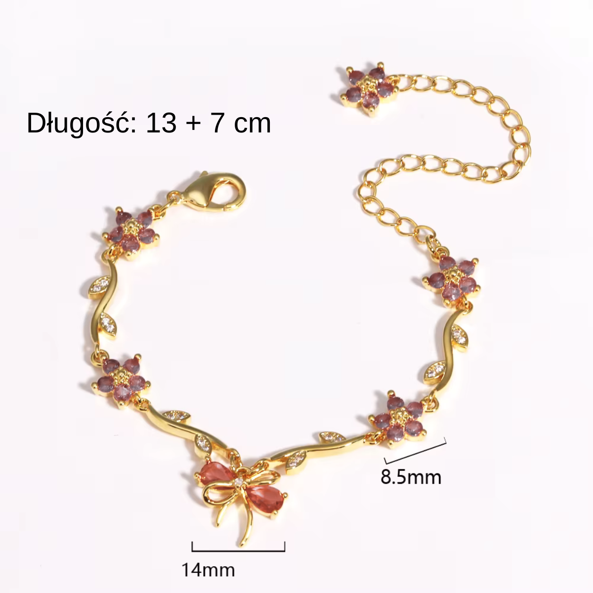 🌸 Bransoletka Aurory – Magia Śpiącej Królewny ✨