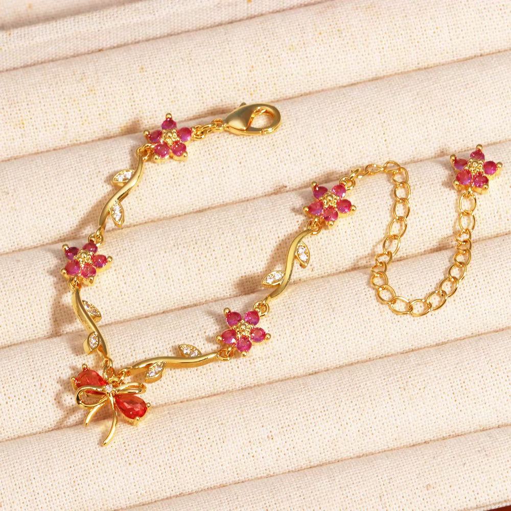 🌸 Bransoletka Aurory – Magia Śpiącej Królewny ✨